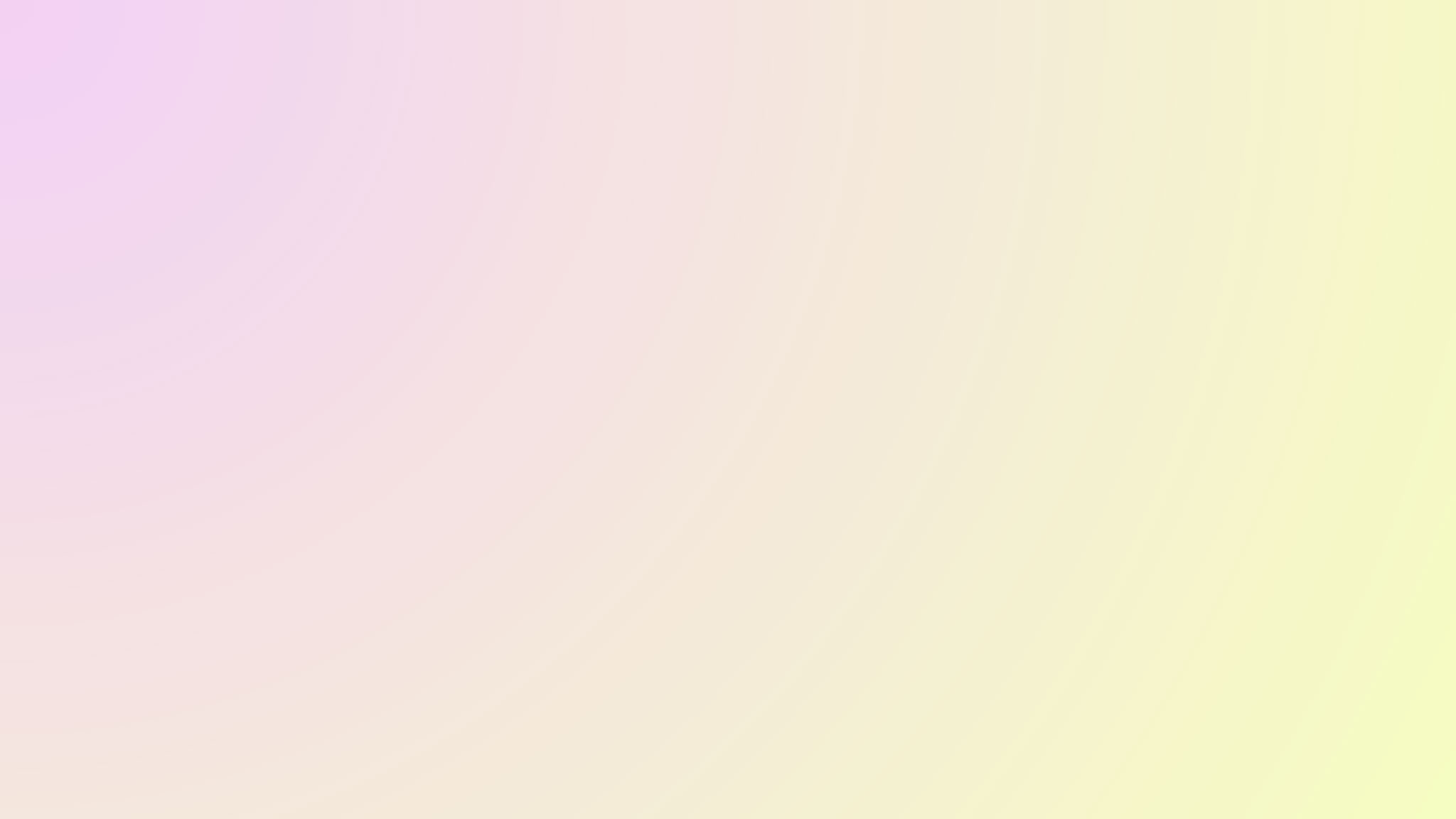 Farbverlauf von rosa ins gelbe.